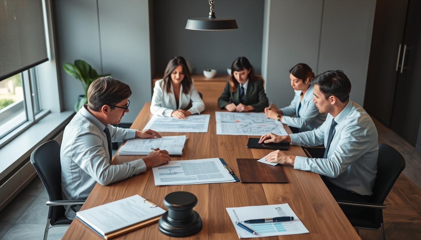 Family elder care planning discussion